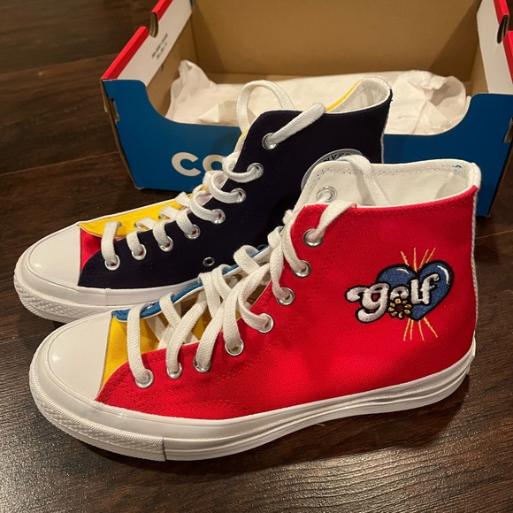 Worn Once Converse X Golf Wang Sneakers. - Picture 5 of 5